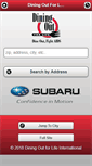 Mobile Screenshot of diningoutforlife.com